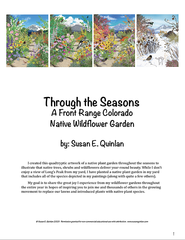 Cover of Through the Seasons Guide Book