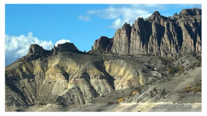 Wind and water erosion shape the landscapes around us.
